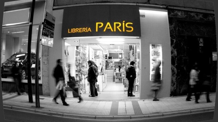 Librería Paris en Zaragoza