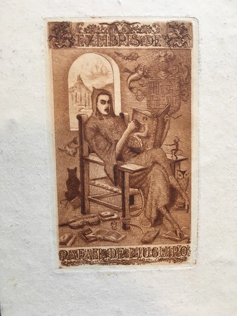 Ex libris de Rafael de Muguiro