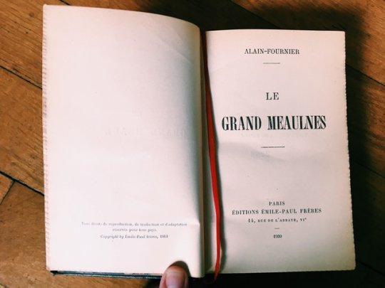 Libro Le Grand Meaulnes