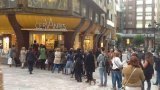 Entrada a la librería Cervantes en Toledo