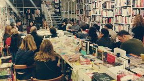 Interior librería Rafael Alberti