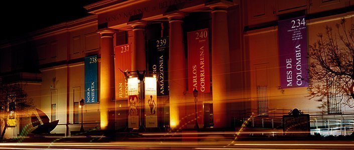 Entrada al Museo Nacional de Bellas Artes de Buenos Aires