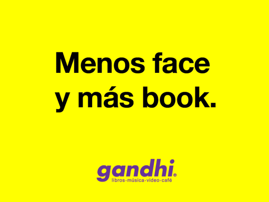 Una de las campañas con más éxito de la cadena Gandhi