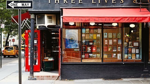 Fachada de Three lives and Company