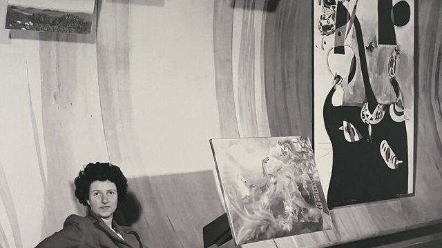 Peggy Guggenheim en Art of This Century